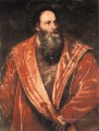 ピエトロ・アレティーノ・ティツィアーノ・ティツィアーノの肖像